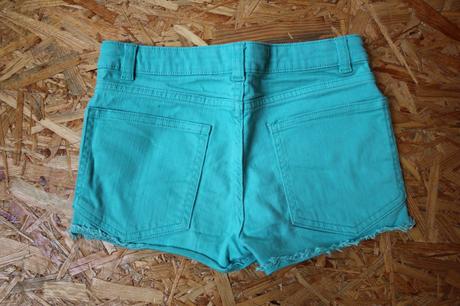 Dievčenské riflové šortky tchibo, tcm,128