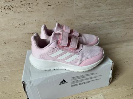 Dievčenské ružové tenisky adidas, adidas,33