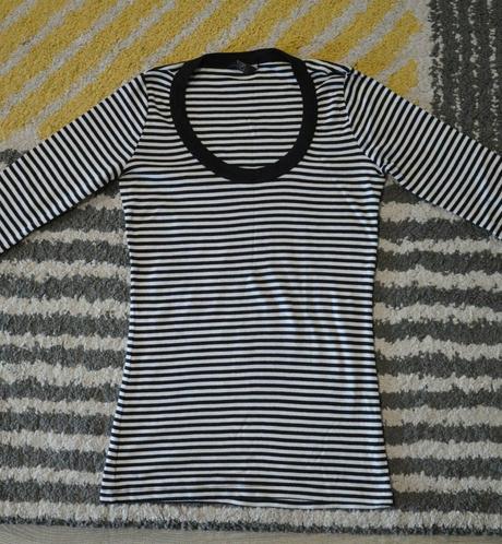 Pásikavé tričko, f&f,38