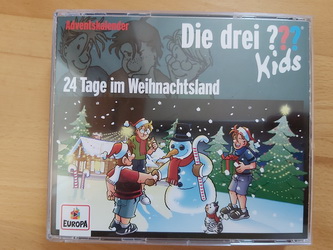 2x cd s 24 vianočných rozprávkami v nemčine, 