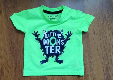 Neón tričko, primark,68