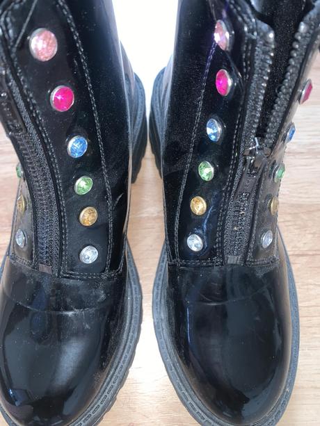 Lakované kotníkové topánky george 36, george,36