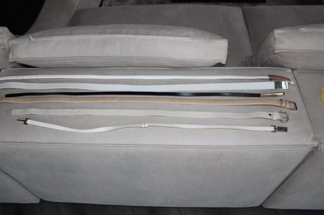 Rozne opasky armani, pietro filipi, kozene, 