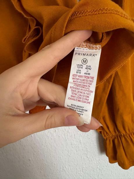 Tričko s dlhým rukávom, primark,m