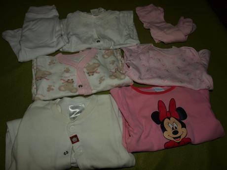 Pre dievčatko balicek podla vyberu 0-3 mes., 50–62