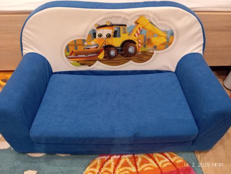 Chlapčenská pohovka/ kresielko, 