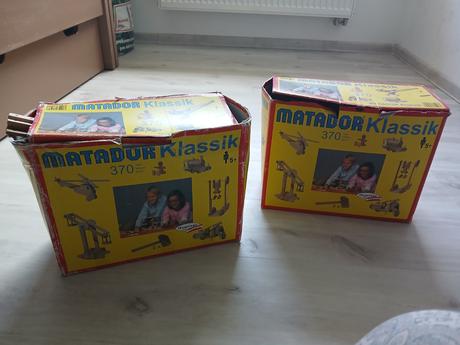 Drevená stavebnica matador klassik 370ks,