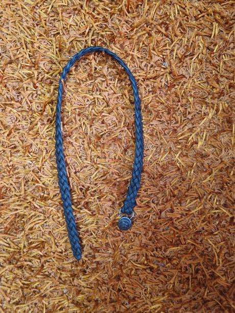 Dievčenský pletený opasok, 