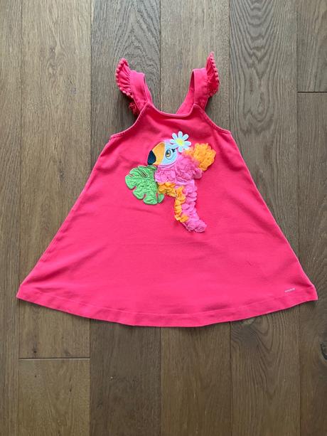 Letné saty papagáj, mayoral,110