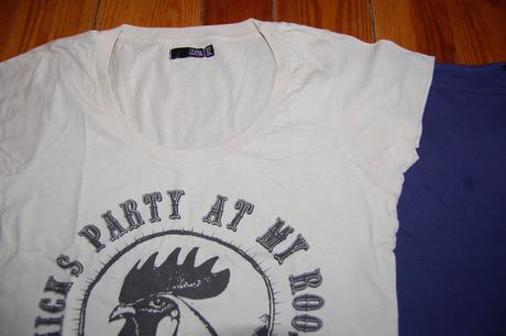 Krémové tričko, gate,m