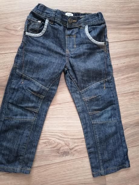 Podšité nohavice, rifle - 98/104, f&f,104