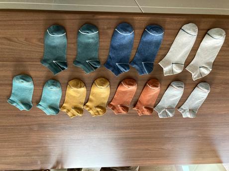 7-pack nízkych ponožiek, next,38