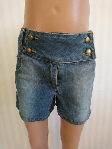 Dievčenské modré elastické šortky, toutcomptefait, 128