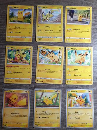 Pokemon karty pikachu,