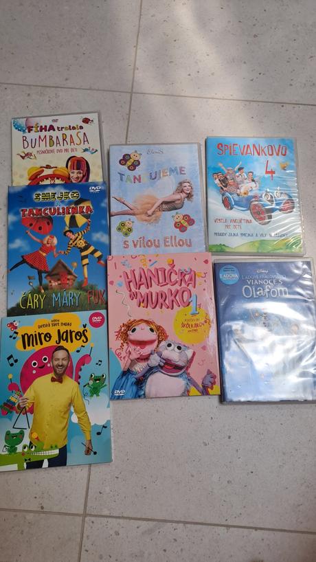 Dvd pre detu,