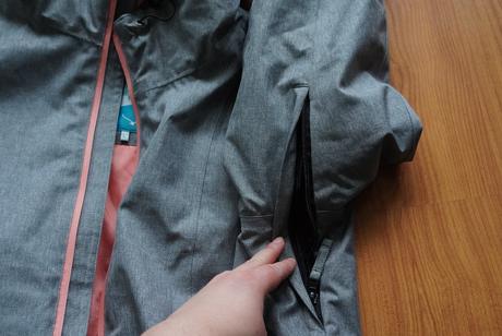 Dámska lyžiarska bunda twintip l, l