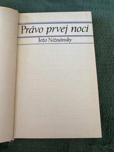Nižnánský jožo. právo prvej noci,