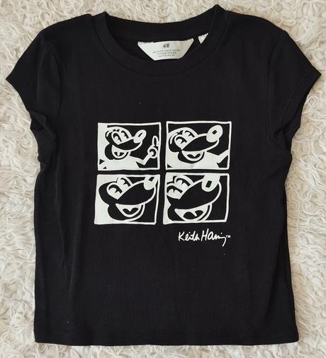 Dievčenské tričko, h&m,134