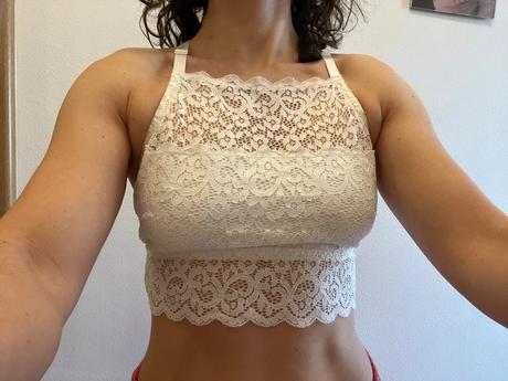 Čipkovana podprsenka rainbow, s