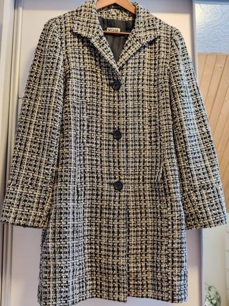 Y.o.u. krasny nadčasový kabat m, quelle,m