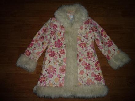 Dievčenský zimný kabátik h&m, h&m,116