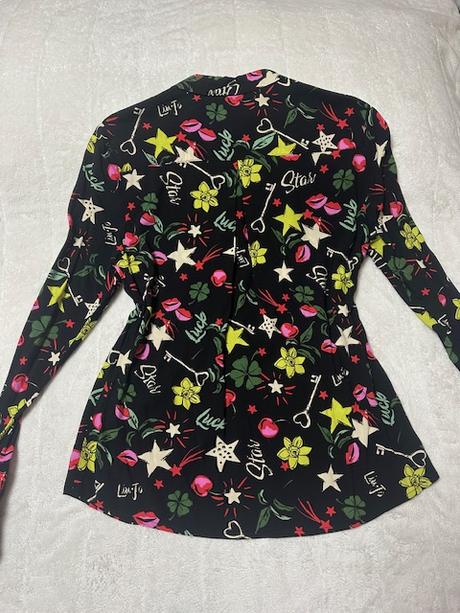 Blúzka s retiazkami a farebným vzorom zn. liu jo, liu jo,l / m