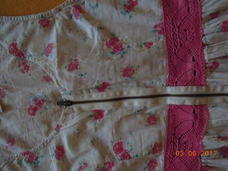 Letné šaty na zips (134/140), 134