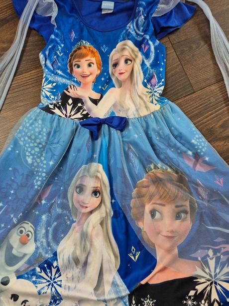 Šaty frozen aj s vlečkami, disney,116