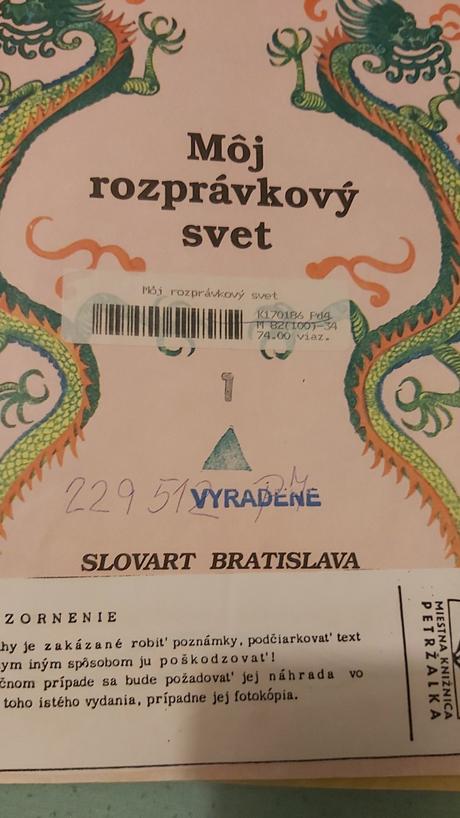 Môj rozprávkvý svet - kniha, 