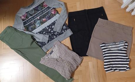 Mix oblečenia xs/s za poštovné, s