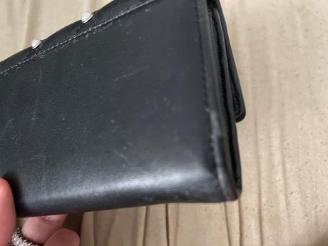 Pinko znackova cierna kozena penazenka, pinko