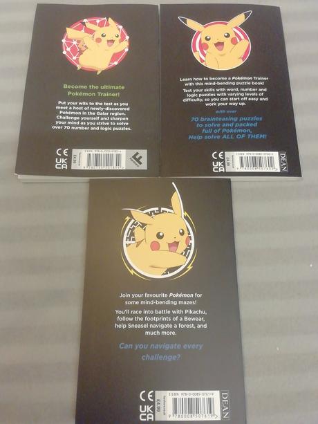 Pokemon brain teasers / puzzles / mazes su22, 