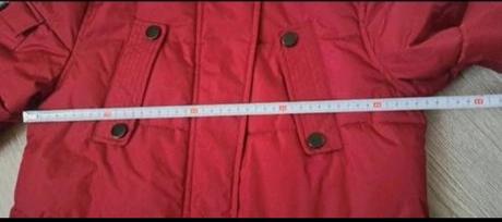 Predĺžená zimná vetrovka, s