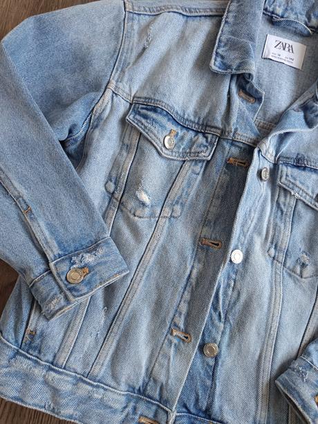 Riflová bunda zara, zara,140