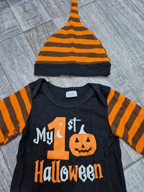 Oblečenie pre bábätko na halloween, 62