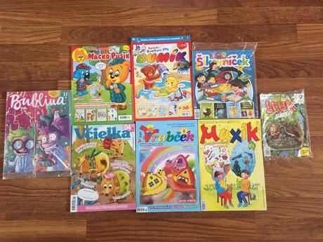 Predam nove detské časopisy,