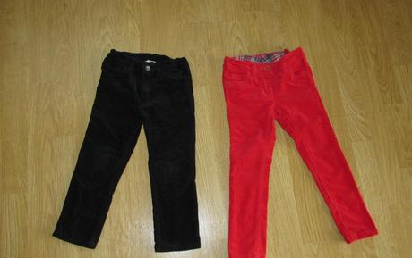 Čierne menčestráky v. 98, h&m,98