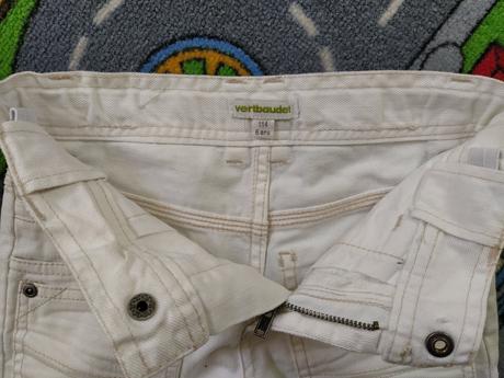 Riflové kraťasy, vertbaudet,110