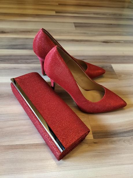 Plesové lodičky s kabelkou, 39