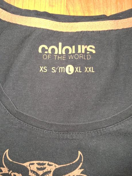 Dámske tričko, colours of the world,l