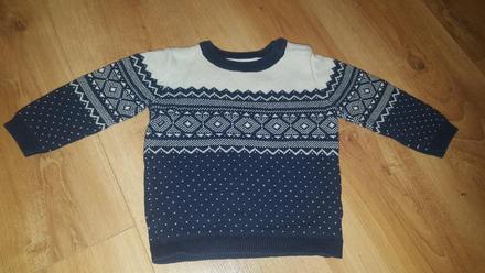 Nórsky svetrík, h&m,74