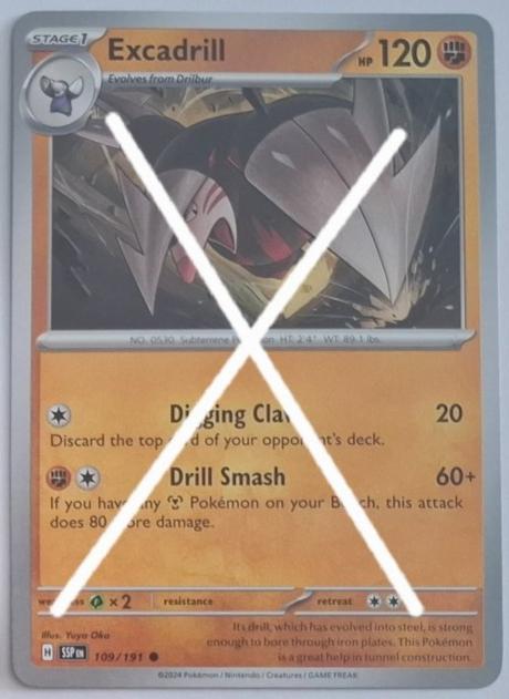 Pokémon karty "surging spark's" (4), 