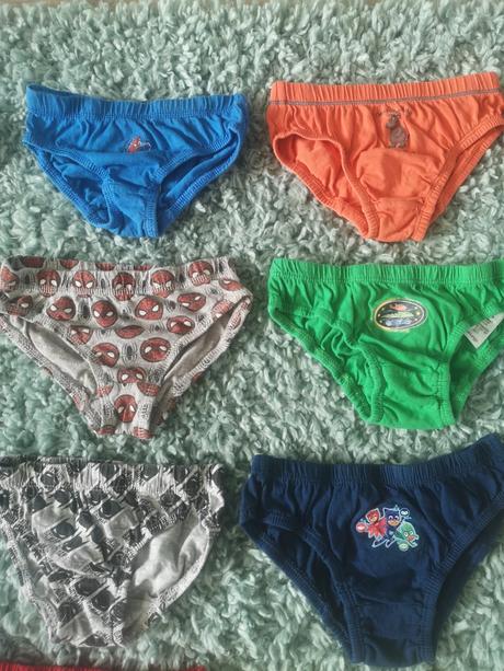 Chlapčenské slipy 3/4r. george, f&f, george,104