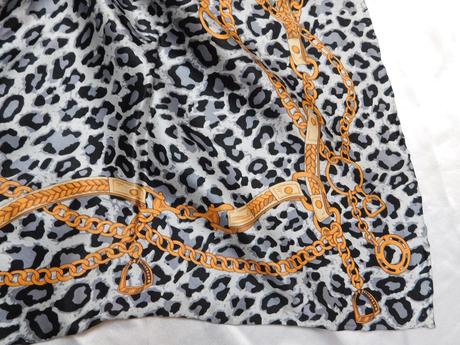 Kvalitná luxusna hodvabna elegantná šatka, m