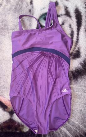 Plavky fialové adidas v.34, adidas,34