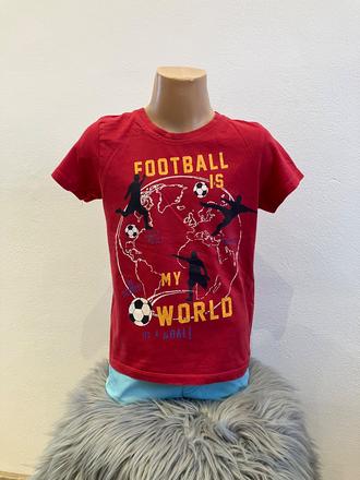 Chlapčenské tričko football primark (5-6 r.), primark,116
