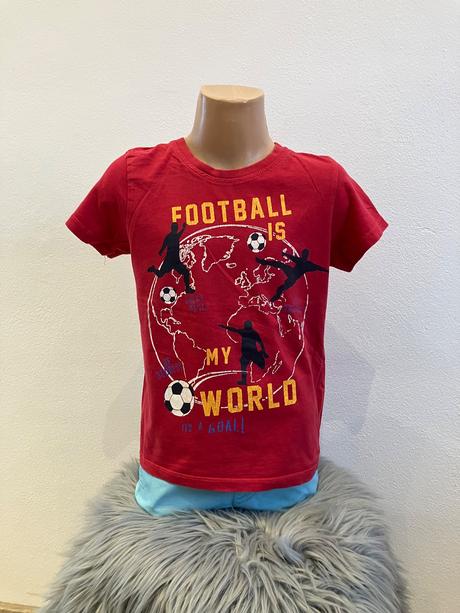 Chlapčenské tričko football primark (5-6 r.), primark,116