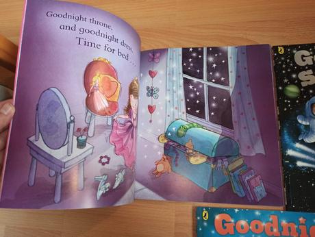 Michelle robinson goodnight princess/tractor/space, 