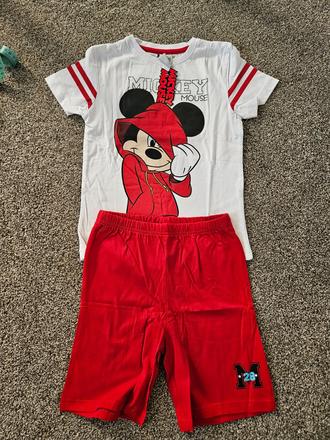 Detske pyzamo kratke mickey v. 128, 128