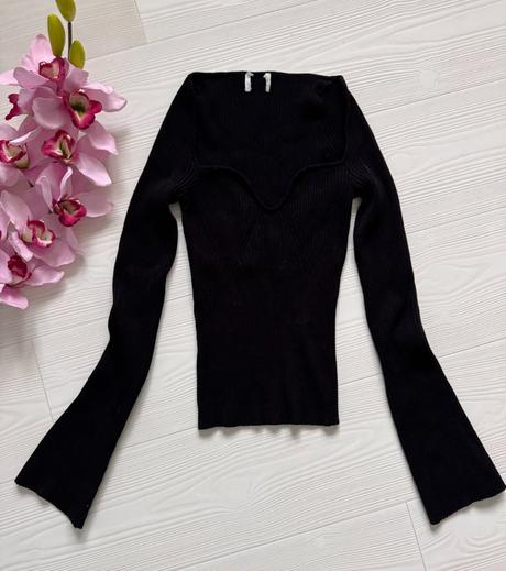 H&m - rebrový top, h&m,s